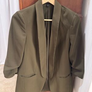 Olive Green Women's Blazer